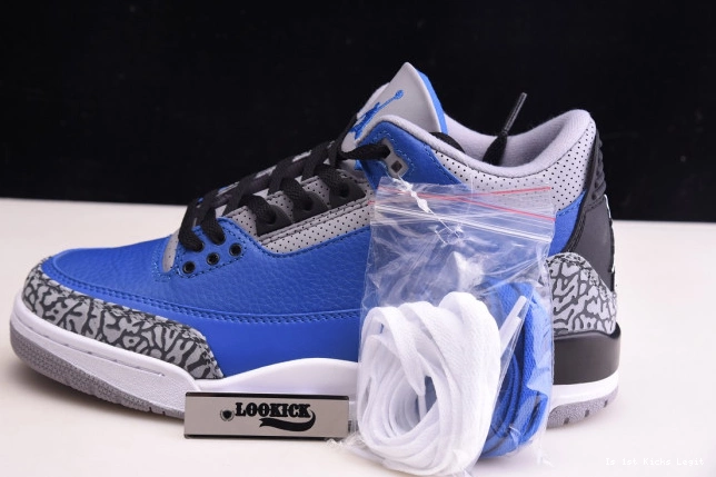 CT8532 3 Retro 'Varsity - Royal' Air Jordan 400 0810
